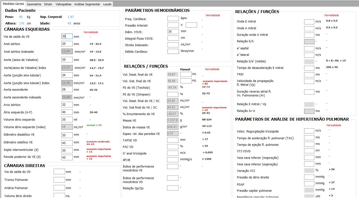 O Laudo de Ecocardiograma mais completo