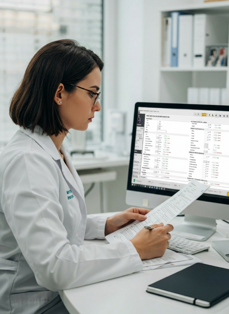 redução de glosas em clínicas com laudos padronizados